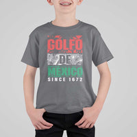 Gulf Of Mexico El Golfo De México T Shirt For Kid Beach Palm Tree