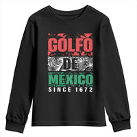 Gulf Of Mexico El Golfo De México Youth Sweatshirt Beach Palm Tree