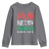 Gulf Of Mexico El Golfo De México Youth Sweatshirt Beach Palm Tree