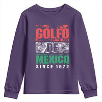 Gulf Of Mexico El Golfo De México Youth Sweatshirt Beach Palm Tree