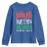 Gulf Of Mexico El Golfo De México Youth Sweatshirt Beach Palm Tree