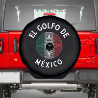 Gulf Of Mexico El Golfo De México Aztec Sun Spare Tire Cover