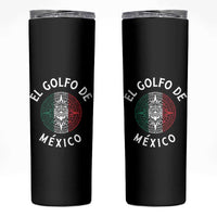 Gulf Of Mexico El Golfo De México Aztec Sun Skinny Tumbler