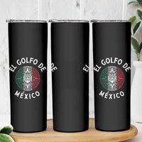 Gulf Of Mexico El Golfo De México Aztec Sun Skinny Tumbler