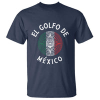 Gulf Of Mexico El Golfo De México Aztec Sun T Shirt