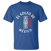 Gulf Of Mexico El Golfo De México Aztec Sun T Shirt