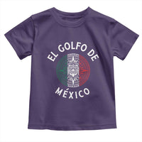 Gulf Of Mexico El Golfo De México Aztec Sun Toddler T Shirt