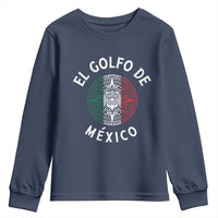 Gulf Of Mexico El Golfo De México Aztec Sun Youth Sweatshirt