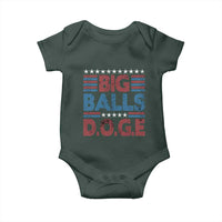 Funny DOGE Big Balls Baby Onesie Harry Bolz Meme Vintage Stripes