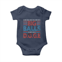 Funny DOGE Big Balls Baby Onesie Harry Bolz Meme Vintage Stripes