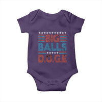 Funny DOGE Big Balls Baby Onesie Harry Bolz Meme Vintage Stripes
