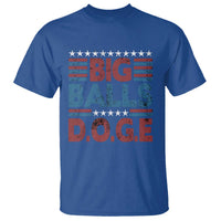 Funny DOGE Big Balls T Shirt Harry Bolz Meme Vintage Stripes