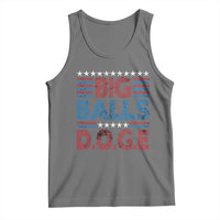 Funny DOGE Big Balls Tank Top Harry Bolz Meme Vintage Stripes
