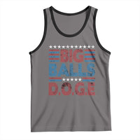 Funny DOGE Big Balls Tank Top Harry Bolz Meme Vintage Stripes