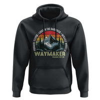 Religious Christian Waymaker Hoodie Promise Keeper Light In The Darkness Miracle Worker