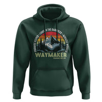 Religious Christian Waymaker Hoodie Promise Keeper Light In The Darkness Miracle Worker