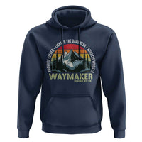 Religious Christian Waymaker Hoodie Promise Keeper Light In The Darkness Miracle Worker