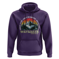 Religious Christian Waymaker Hoodie Promise Keeper Light In The Darkness Miracle Worker