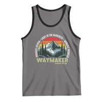 Religious Christian Waymaker Tank Top Promise Keeper Light In The Darkness Miracle Worker