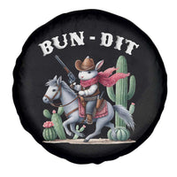 Funny Easter Day Western Spare Tire Cover Bun-dit Country Rabbit Cowboy Rodeo