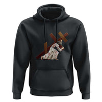 Orthodox Easter Jesius Is Carrying The Orthodox Cross Hoodie
