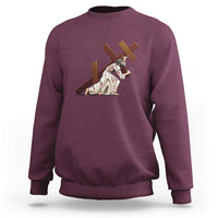 Orthodox Easter Jesius Is Carrying The Orthodox Cross Sweatshirt