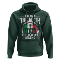 Funny Italian Dad Hoodie The Man The Myth The Italian Legend