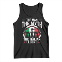 Funny Italian Dad Tank Top The Man The Myth The Italian Legend