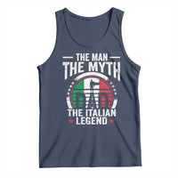 Funny Italian Dad Tank Top The Man The Myth The Italian Legend