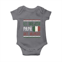 Funny Italian Dad The Best Father Of The World Baby Onesie El Mejor Papa Del Mundo