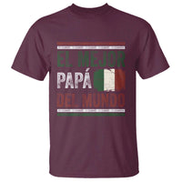 Funny Italian Dad The Best Father Of The World T Shirt El Mejor Papa Del Mundo