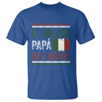 Funny Italian Dad The Best Father Of The World T Shirt El Mejor Papa Del Mundo