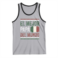 Funny Italian Dad The Best Father Of The World Tank Top El Mejor Papa Del Mundo