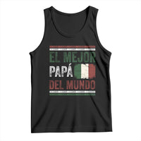Funny Italian Dad The Best Father Of The World Tank Top El Mejor Papa Del Mundo