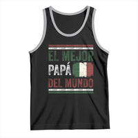 Funny Italian Dad The Best Father Of The World Tank Top El Mejor Papa Del Mundo