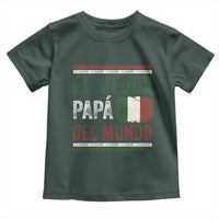 Funny Italian Dad The Best Father Of The World Toddler T Shirt El Mejor Papa Del Mundo
