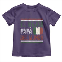 Funny Italian Dad The Best Father Of The World Toddler T Shirt El Mejor Papa Del Mundo
