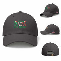Funny El Mejor Papa Del Mundo Baseball Cap Mexican Father