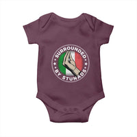 Funny Italian Slang Baby Onesie Surrounded By Stunads Che Vuoi