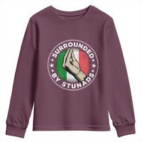 Funny Italian Slang Youth Sweatshirt Surrounded By Stunads Che Vuoi