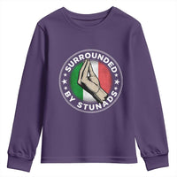 Funny Italian Slang Youth Sweatshirt Surrounded By Stunads Che Vuoi