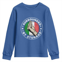 Funny Italian Slang Youth Sweatshirt Surrounded By Stunads Che Vuoi