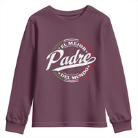 Funny Italian Dad Youth Sweatshirt El Mejor Padre Del Mundo Father's Day