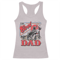Funny Western Cowboy The Cool Dad Racerback Tank Top Father's Day