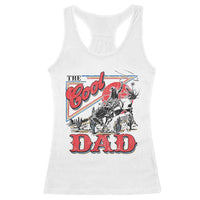 Funny Western Cowboy The Cool Dad Racerback Tank Top Father's Day