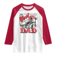 Funny Western Cowboy The Cool Dad Raglan Shirt Father's Day