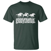 Funny Giddythefup Derby Day T Shirt Vintage Giddy Up Horse Racing
