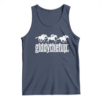 Funny Giddythefup Derby Day Tank Top Vintage Giddy Up Horse Racing