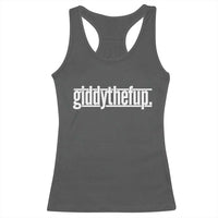 Funny Giddythefup Derby Day Racerback Tank Top Derby Giddy Up Horse Racing