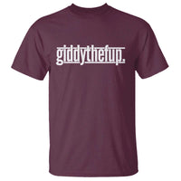 Funny Giddythefup Derby Day T Shirt Derby Giddy Up Horse Racing